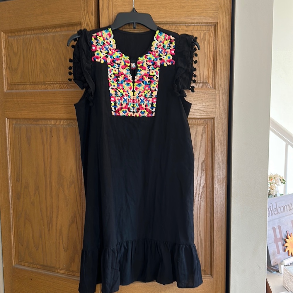 Embroidered dress